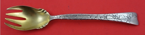 Ice Cream Fork GW w/ forget me knot 5 3/4